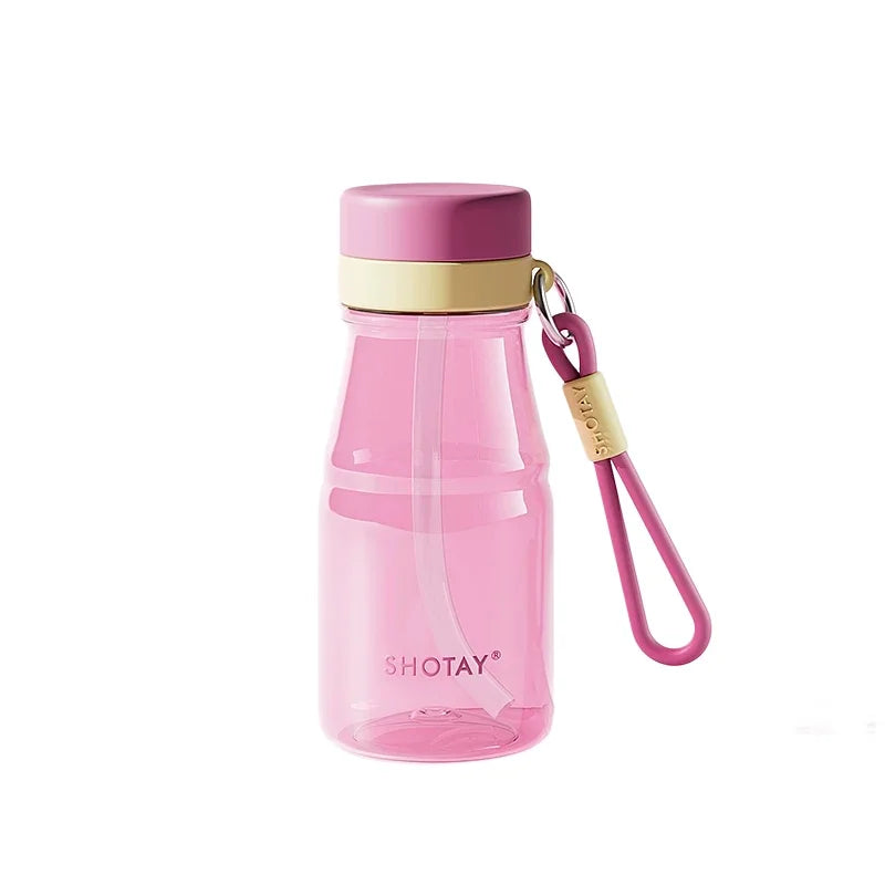 Colorful Straw Cup Tritan/PPSU Heat-resistant Plastic Water Bottles Juice Milk Cup with Tea Infuser Summer Cold drink cups